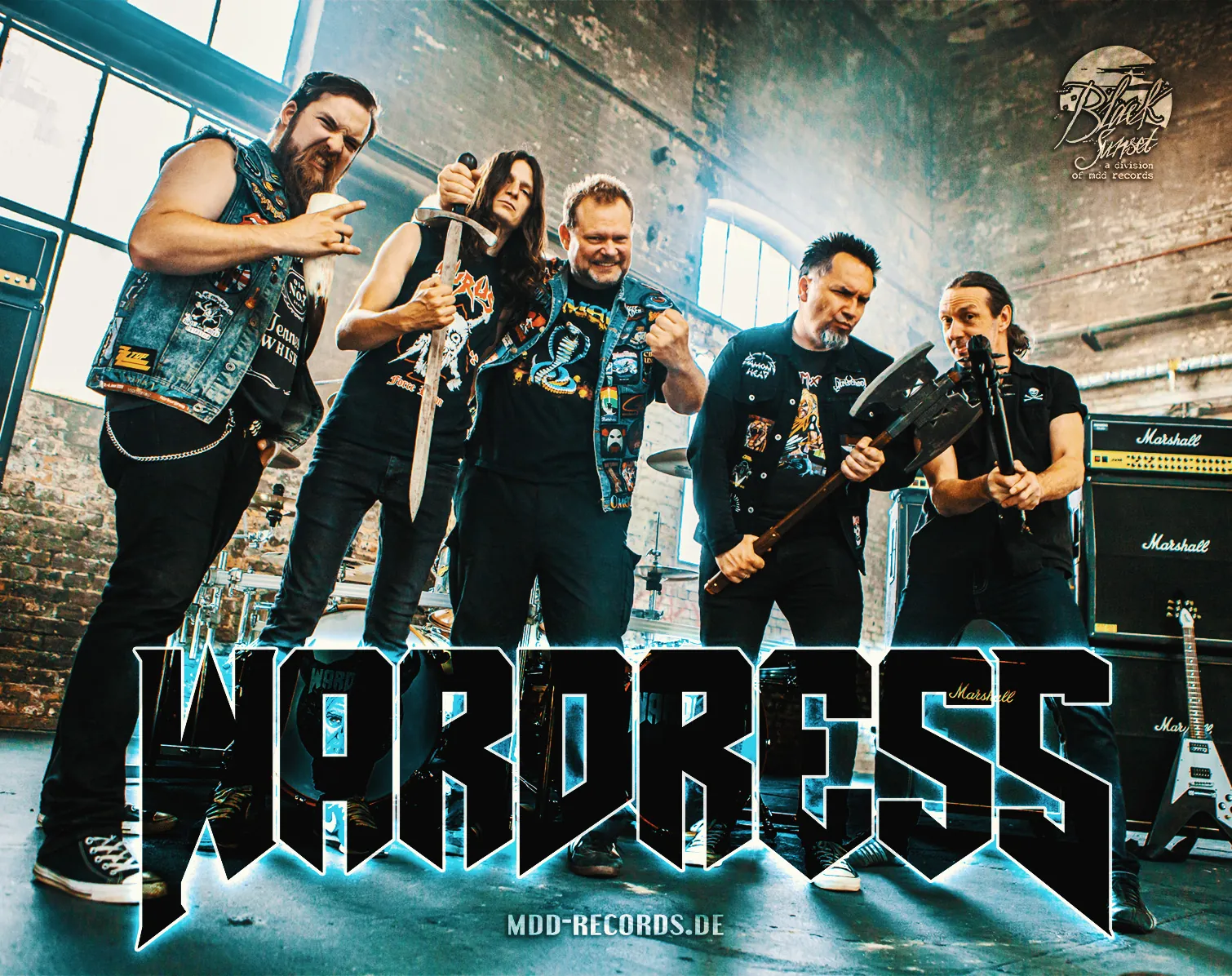 Wardress: ecco 'Berserk' dal nuovo LP "Metal Til the End"