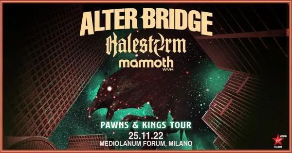 Live Report: Alter Bridge+Halestorm+Mammoth WVH @Forum, Assago (MI) – 25/11/2022