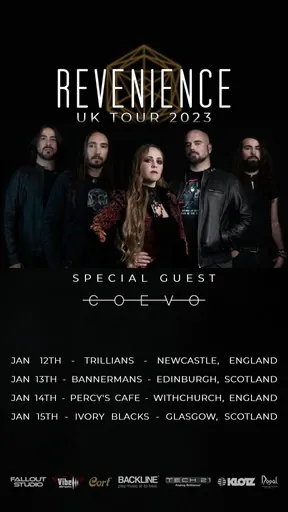 Revenience: annunciato il tour britannico