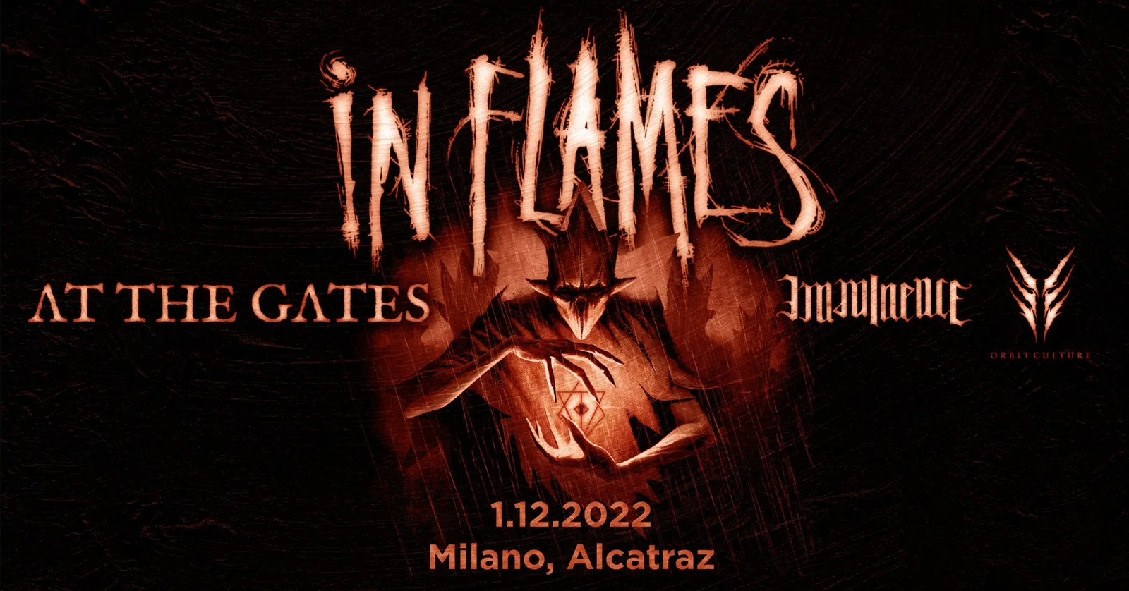 Live Report: In Flames+At The Gates+Imminence+Orbit Culture @Alcatraz, Milano – 02/12/2022