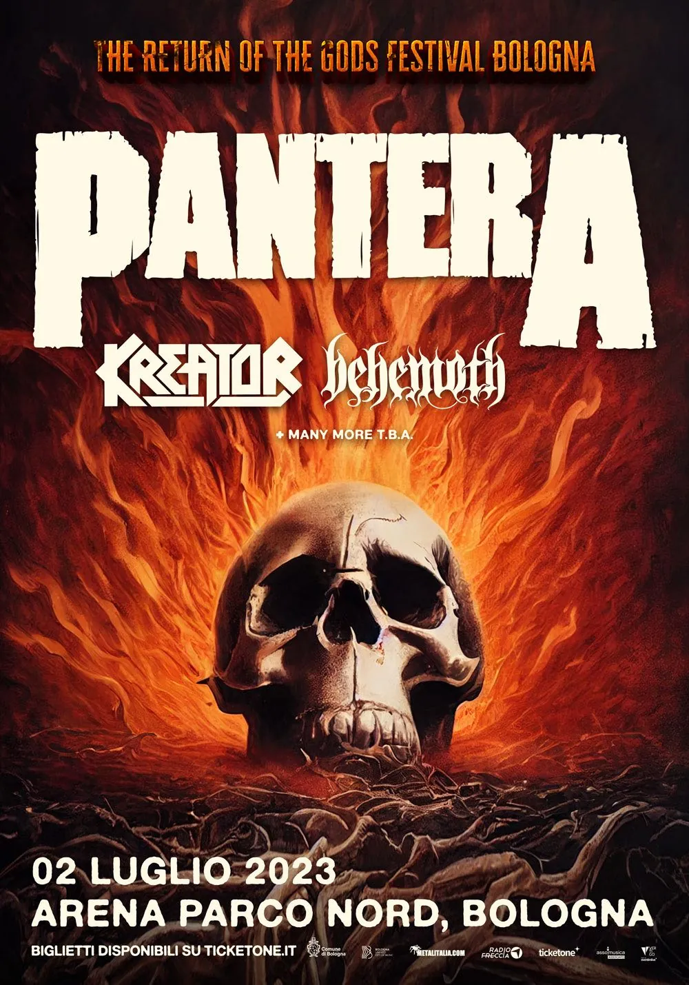The Return Of The Gods: annunciati Kreator e Behemoth per il festival di Bologna