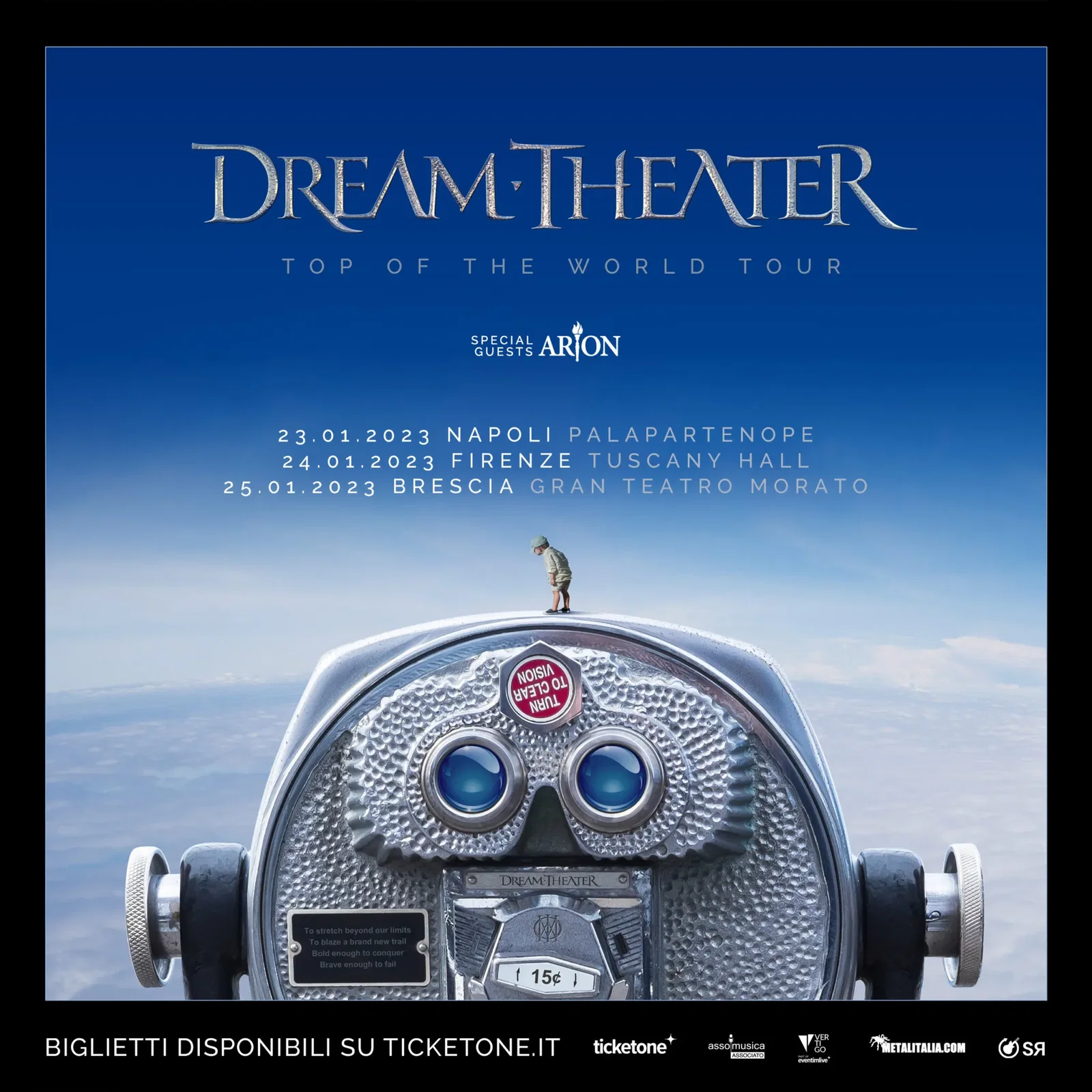 Dream Theater: gli orari dei concerti di Napoli, Firenze e Brescia