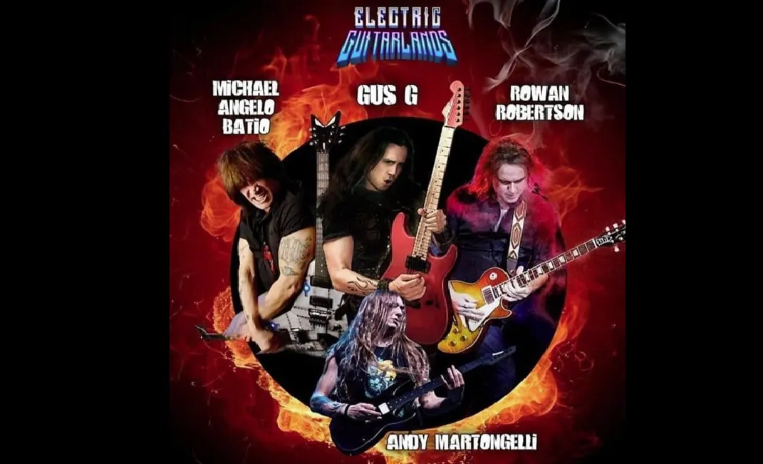 Michael Angelo Batio, Gus G, Rowan Robertson, Andy Martongelli: 4 date in Italia per l'Electric Guitarlands tour