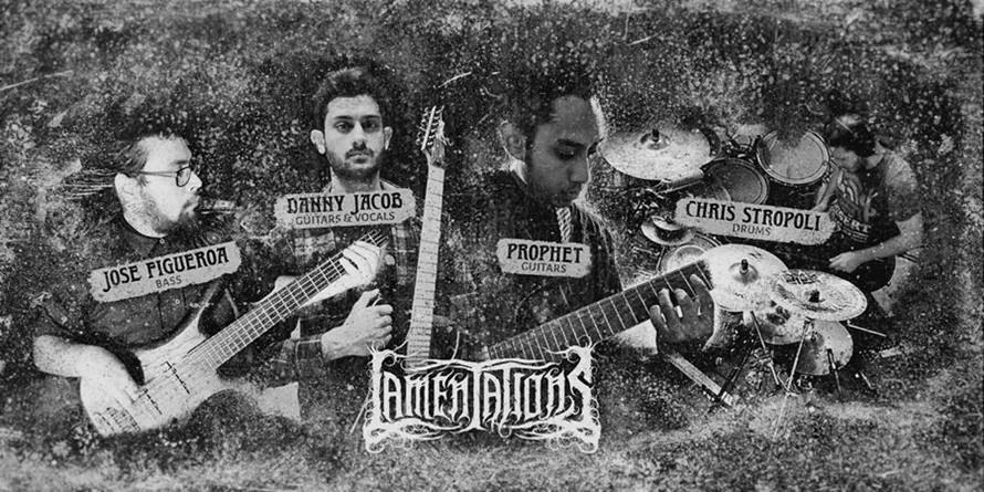 Lamentations: guarda il guitar playthrough video di 'Obeisance'