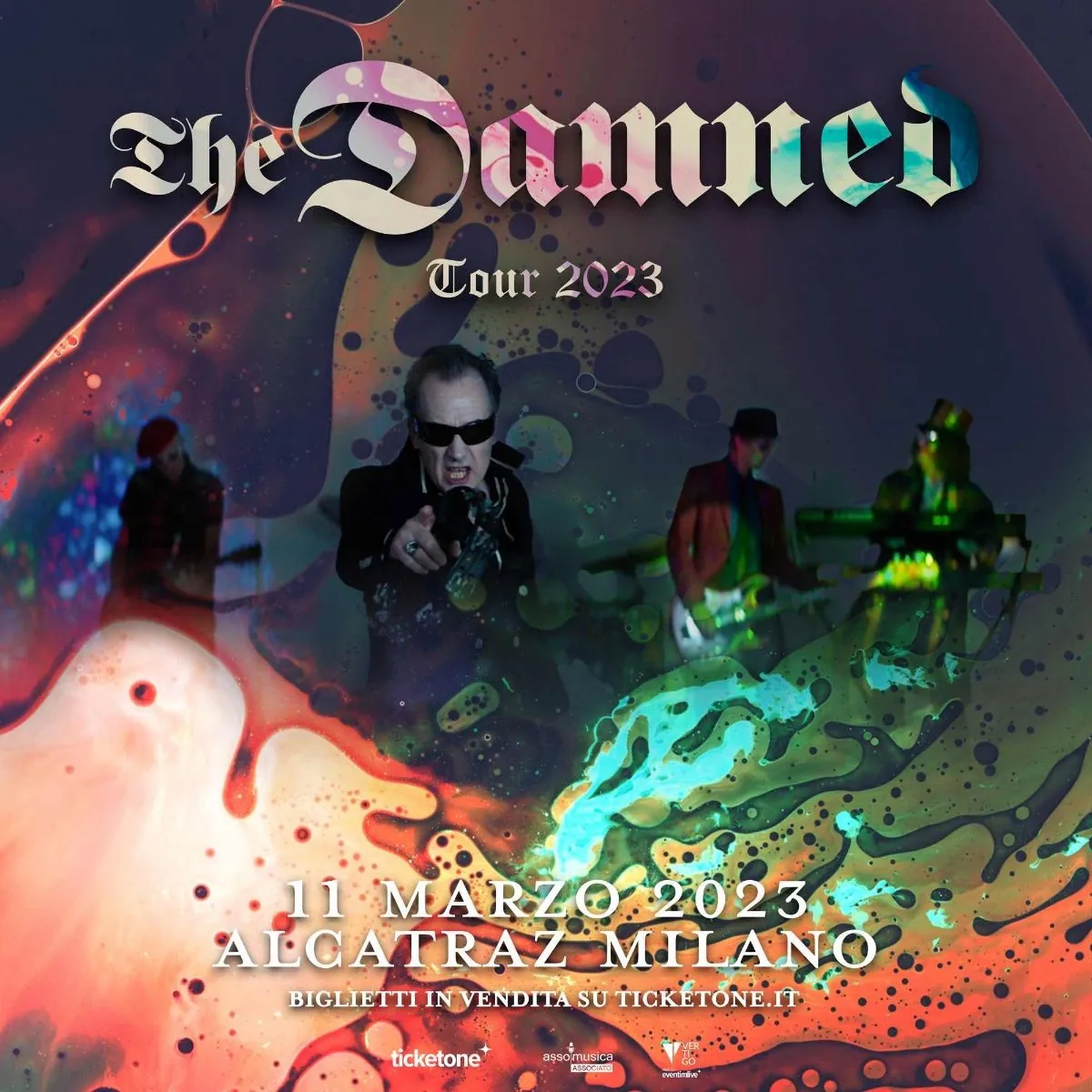 The Damned: una data a Milano per la storica band inglese.