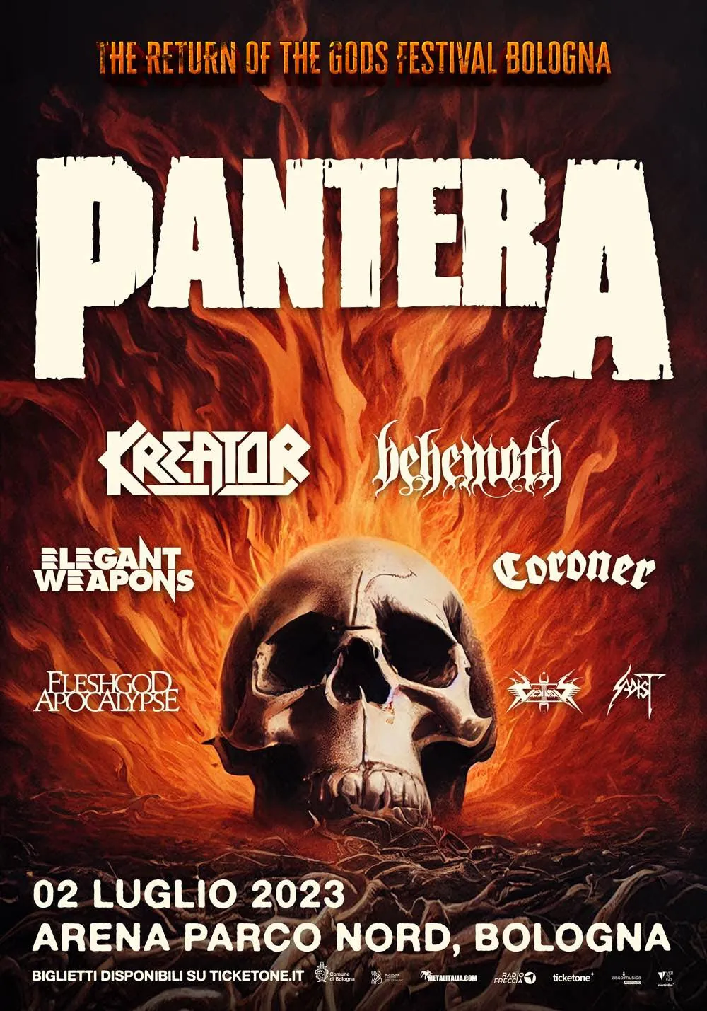 The Return of the Gods: completata la lineup del festival di Bologna, dentro Coroner, Fleshgod Apocalypse e altri