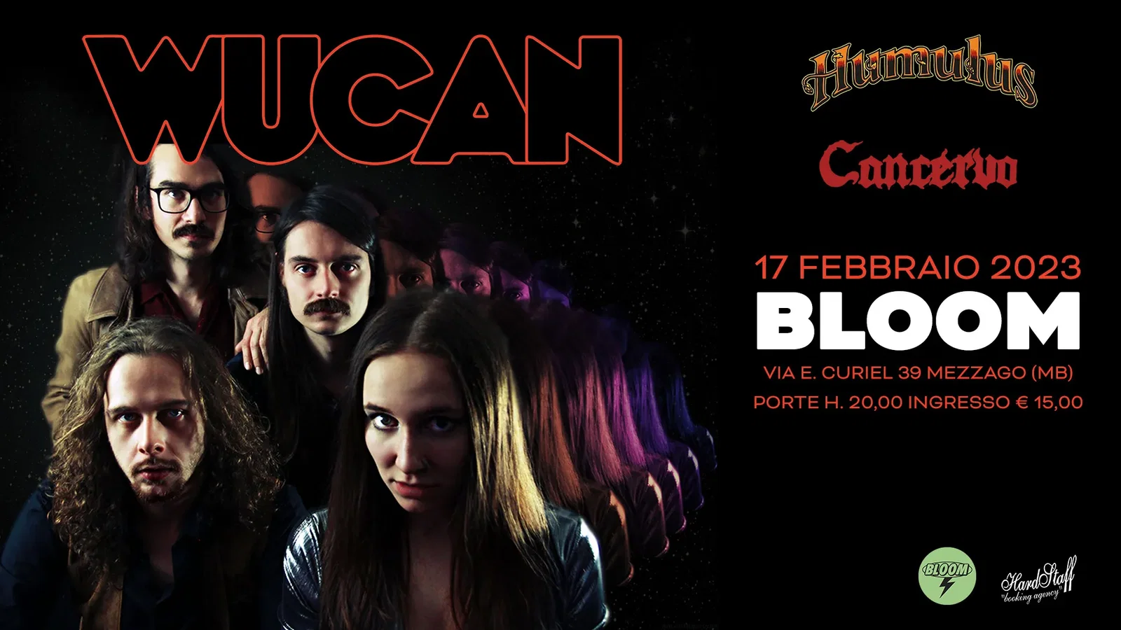 Wucan: una data al Bloom per la band stoner tedesca