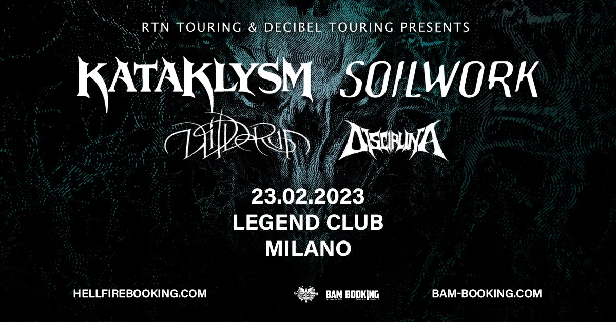 Concorso: vinci biglietti per il concerto di Kataklysm e Soilwork a Milano