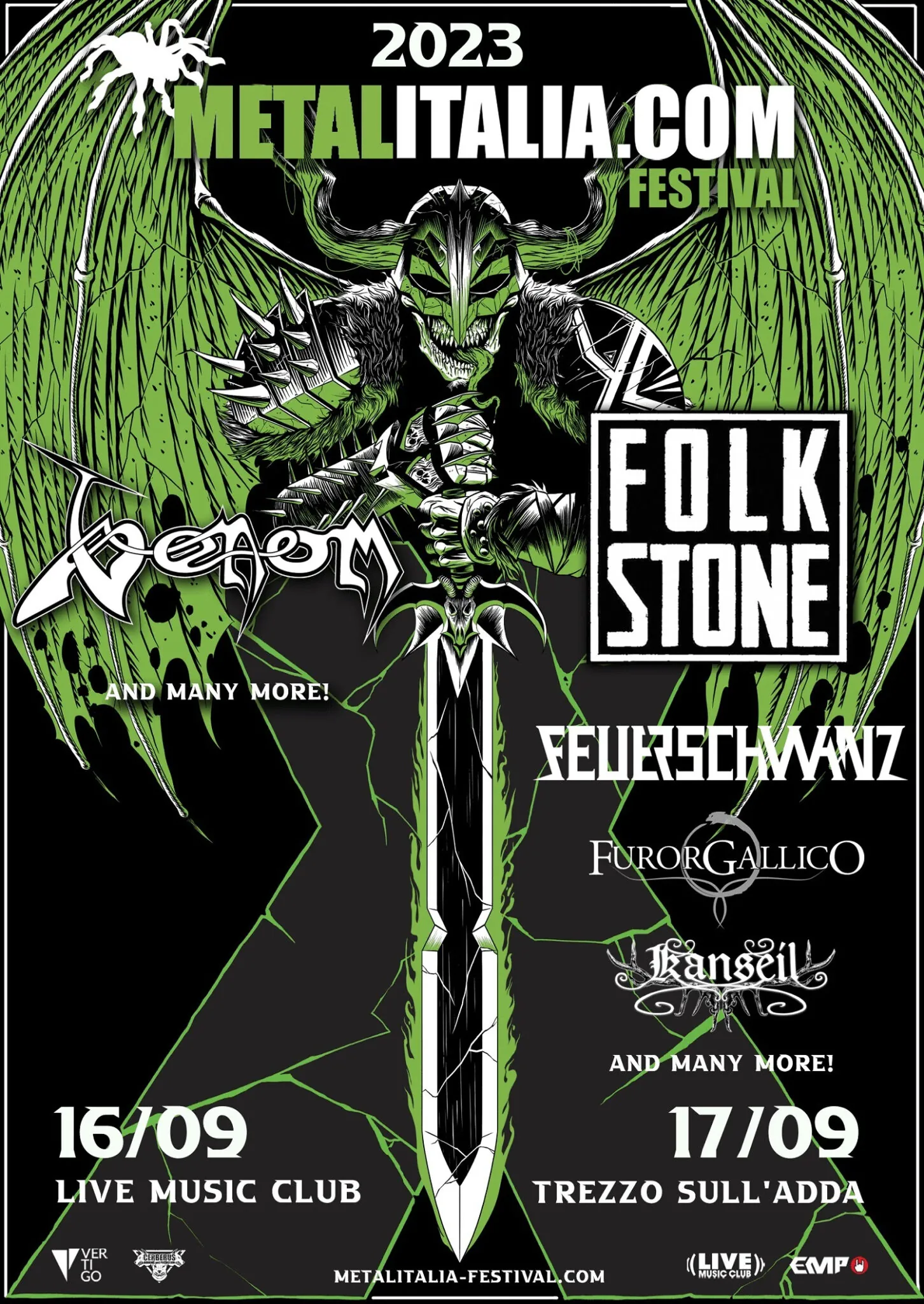 Metalitalia Festival 2023: confermati Feuerschwanz, Furor Gallico e Kanseil