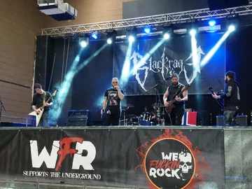 Soundcheck per i Black Rage