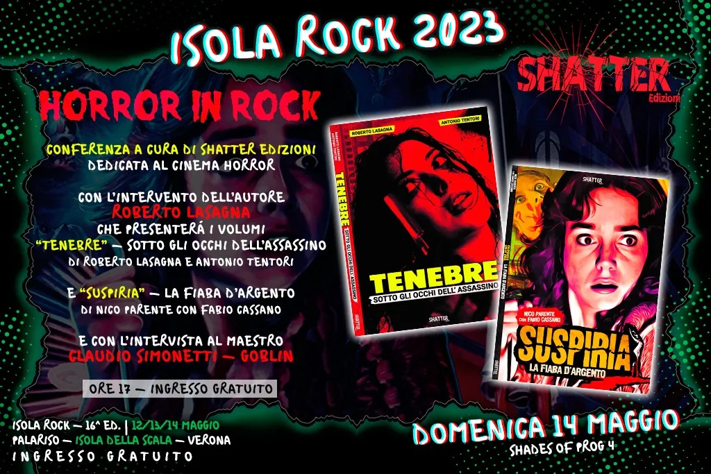 Isola Rock: conferenza "Horror In Rock"