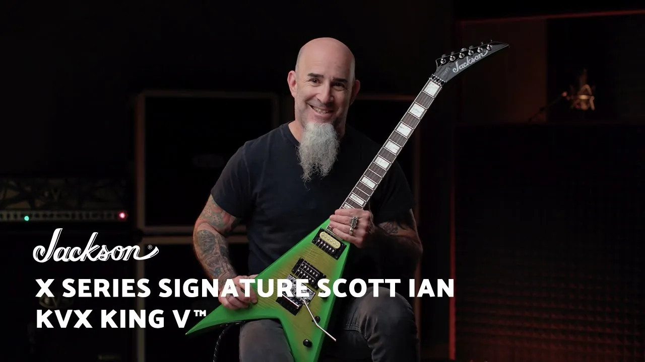 Jackson Guitars: Scott Ian (Anthrax) presenta la sua chitarra signature KVX King V