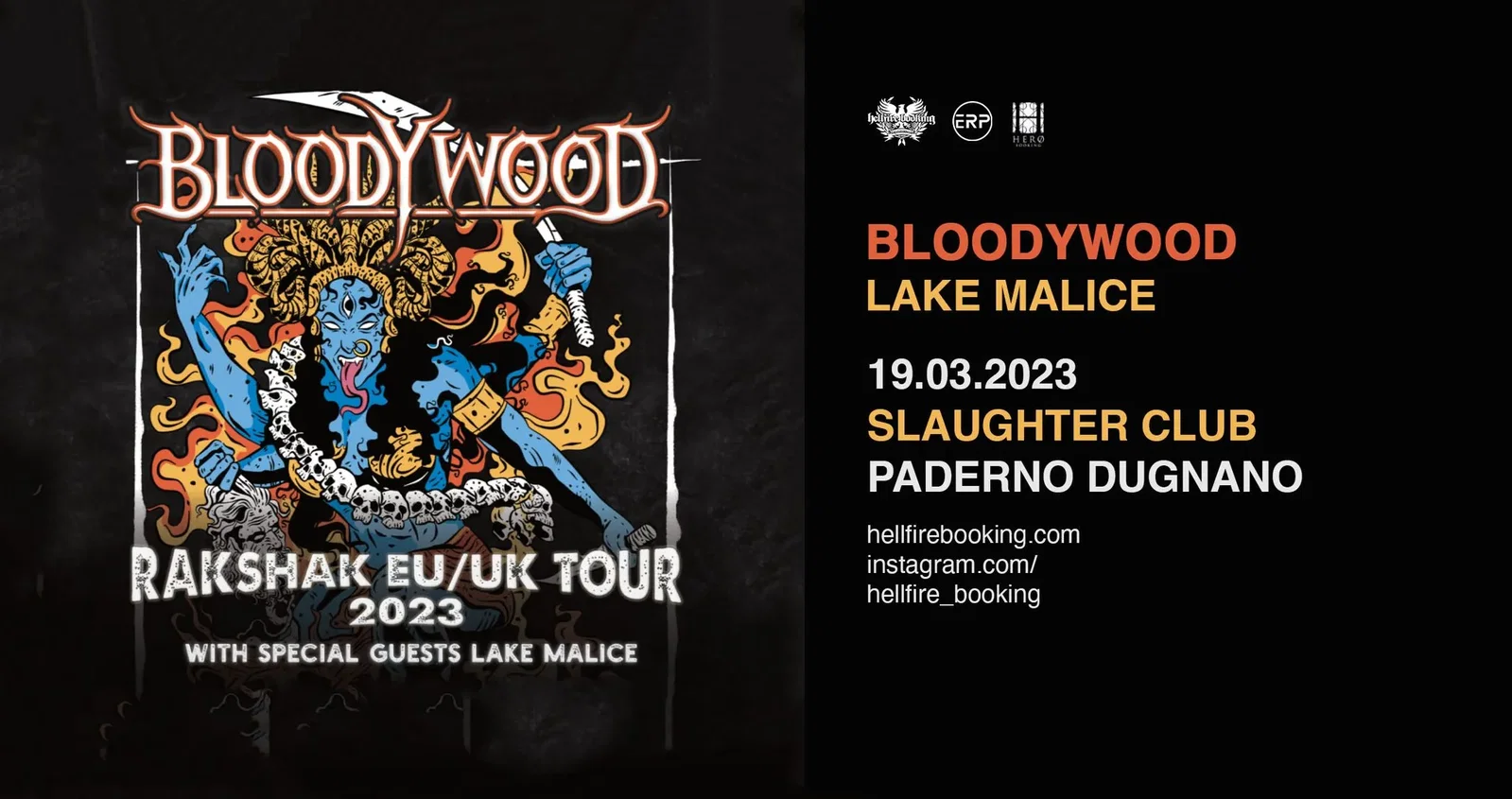 Live Report: Bloodywood + Lake Malice @ Slaughter Club (MI) – 19/03/2023