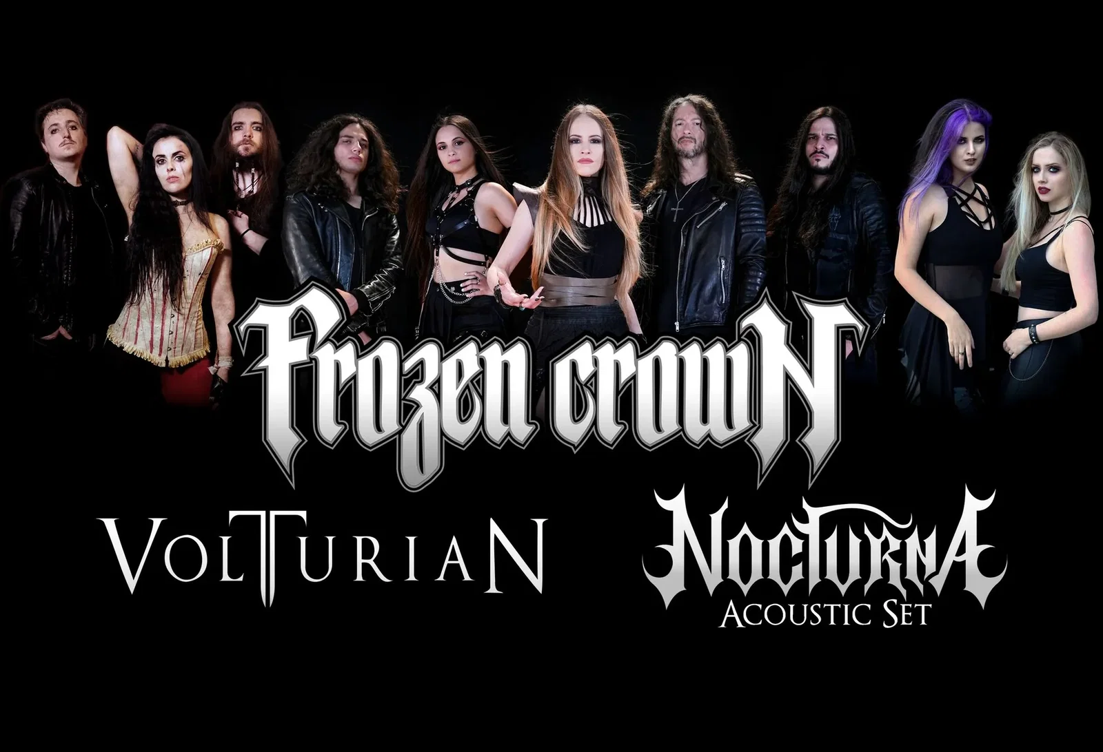 Live Report: Frozen Crown + Nocturna + Volturian @ Legend Club (MI) - 11/03/2023