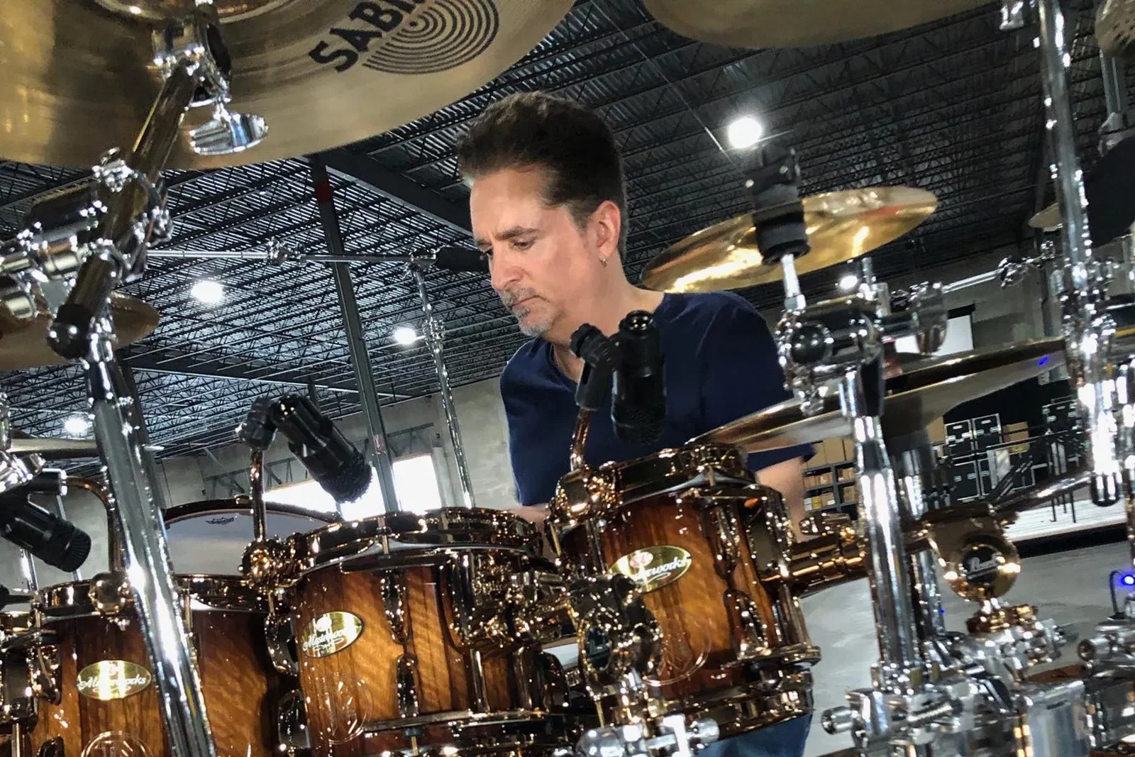 Styx: il drum cam di "Man In The Wilderness"