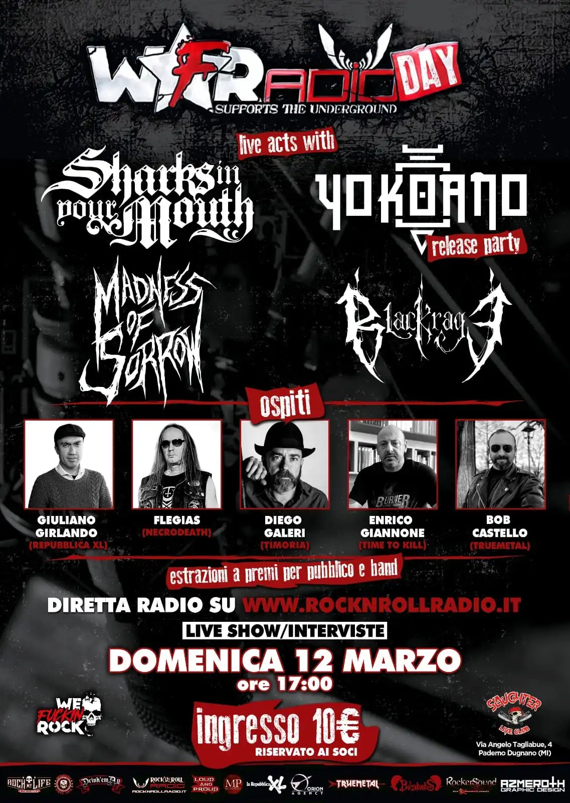 Live Report: WFRadio Day @ Slaughter Club - 12/03/2023