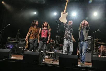 I Roommates sul palco dello Shock' Metal Fest
