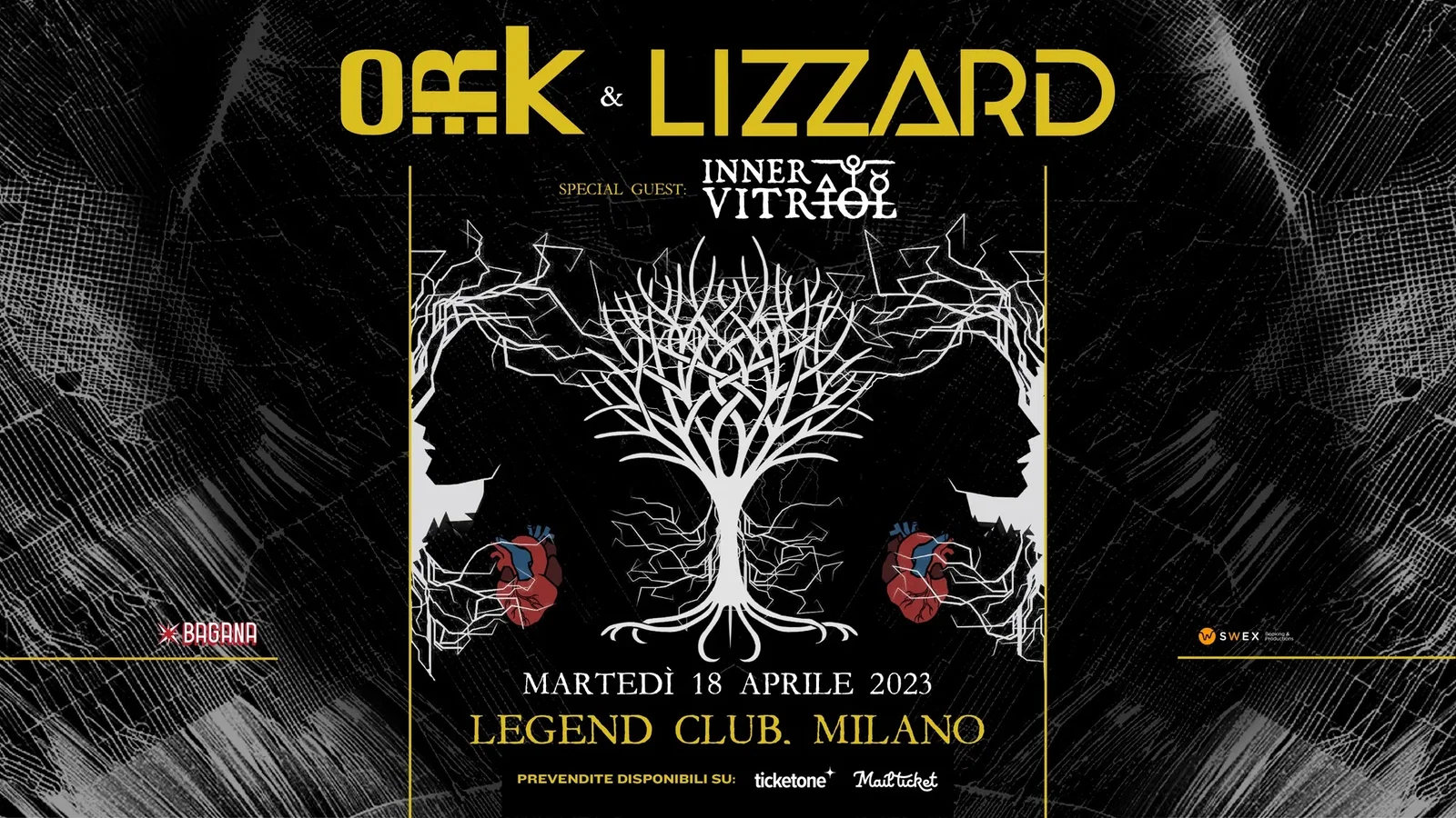 Live Report: O.R.k. + Lizzard + Inner Vitriol @ Legend Club (MI) - 18/04/2023