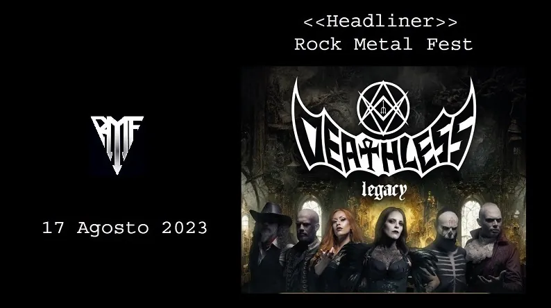 Rock Metal Fest 2023: Deathless Legacy headliner, bando di partecipazione ancora aperto.