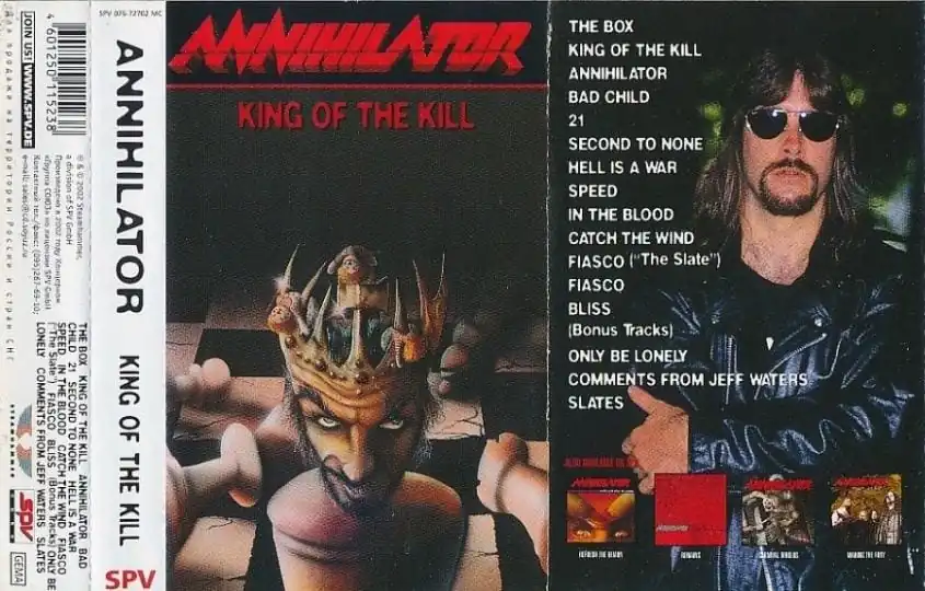 Annihilator: Jeff Waters, "Il nostro brano più ascoltato sul web è 'King Of The Kill', indovinate chi ci cantava?!"