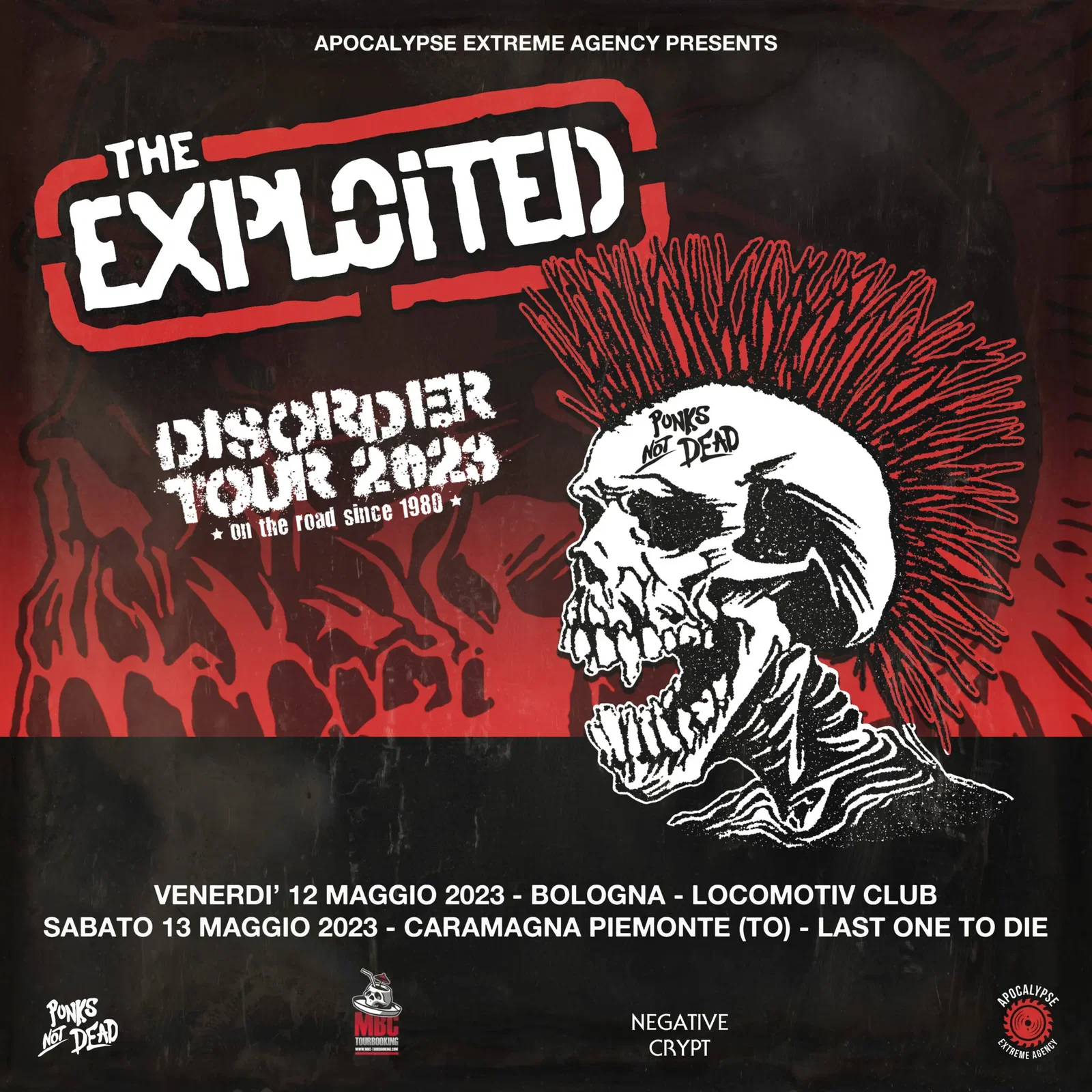 The Exploited: tutti i dettagli delle date italiane