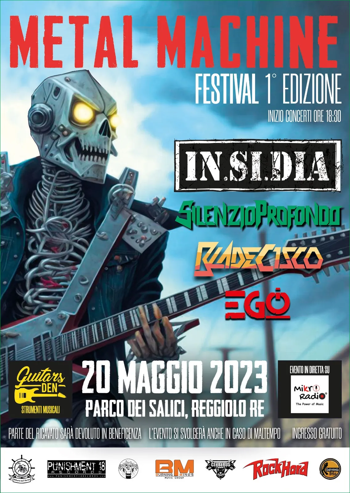 Metal Machine Festival 2023: la scaletta della manifestazione