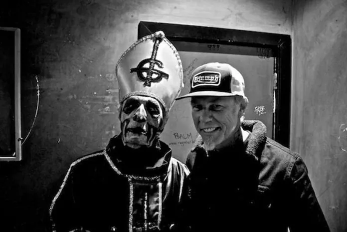 Ghost: Tobias Forge, "Vedere James Hetfield suonare 'Cirice' è la chiusura perfetta del cerchio"