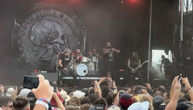 Sepultura: video live dal Welcome To Rockville