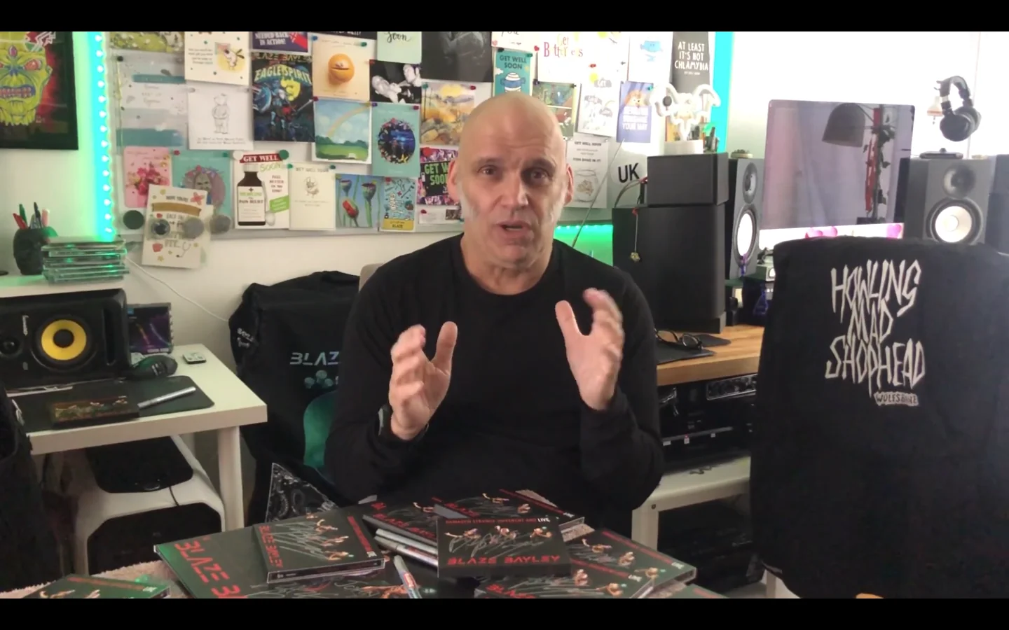 Blaze Bayley: primo videomessaggio dopo il quadruplo bypass