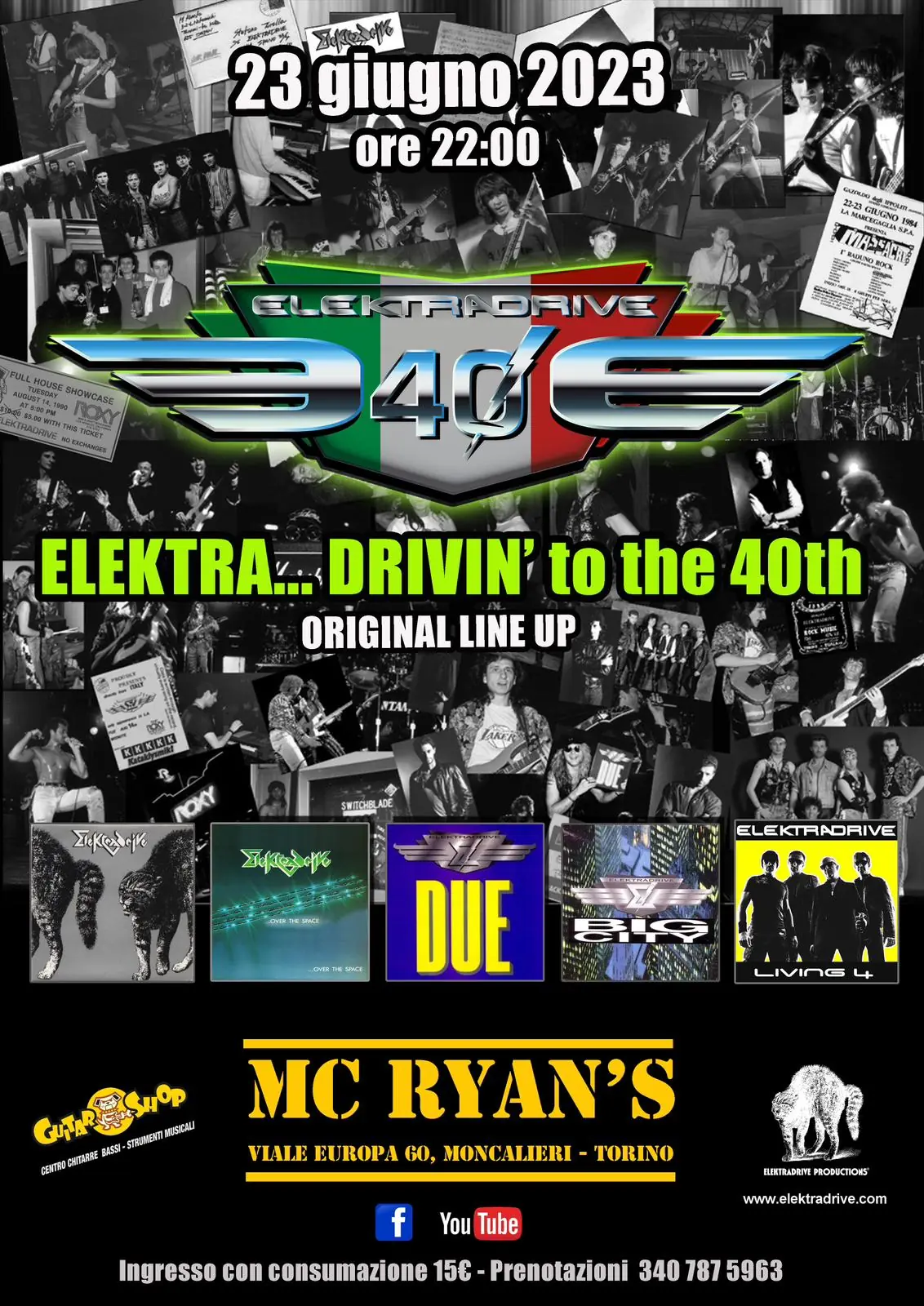 Elektradrive: tutto pronto per lo show del quarantennale