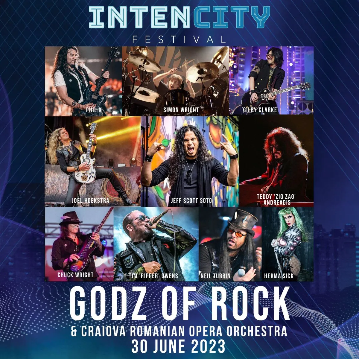 Godz Of Rock: headliner dell'IntenCity Festival