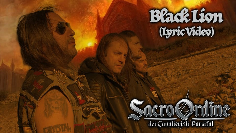 Sacro Ordine dei Cavalieri di Parsifal: guarda il video di 'Black Lion'