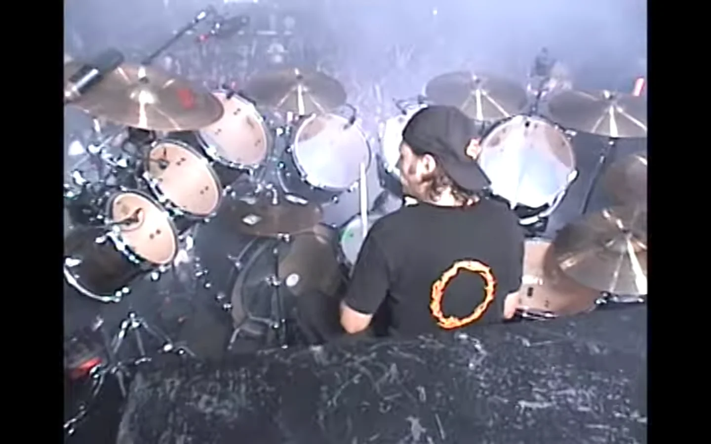 Slayer: il drum cam di Dave Lombardo di un intero show del 2003 con tutto "Reign In Blood"