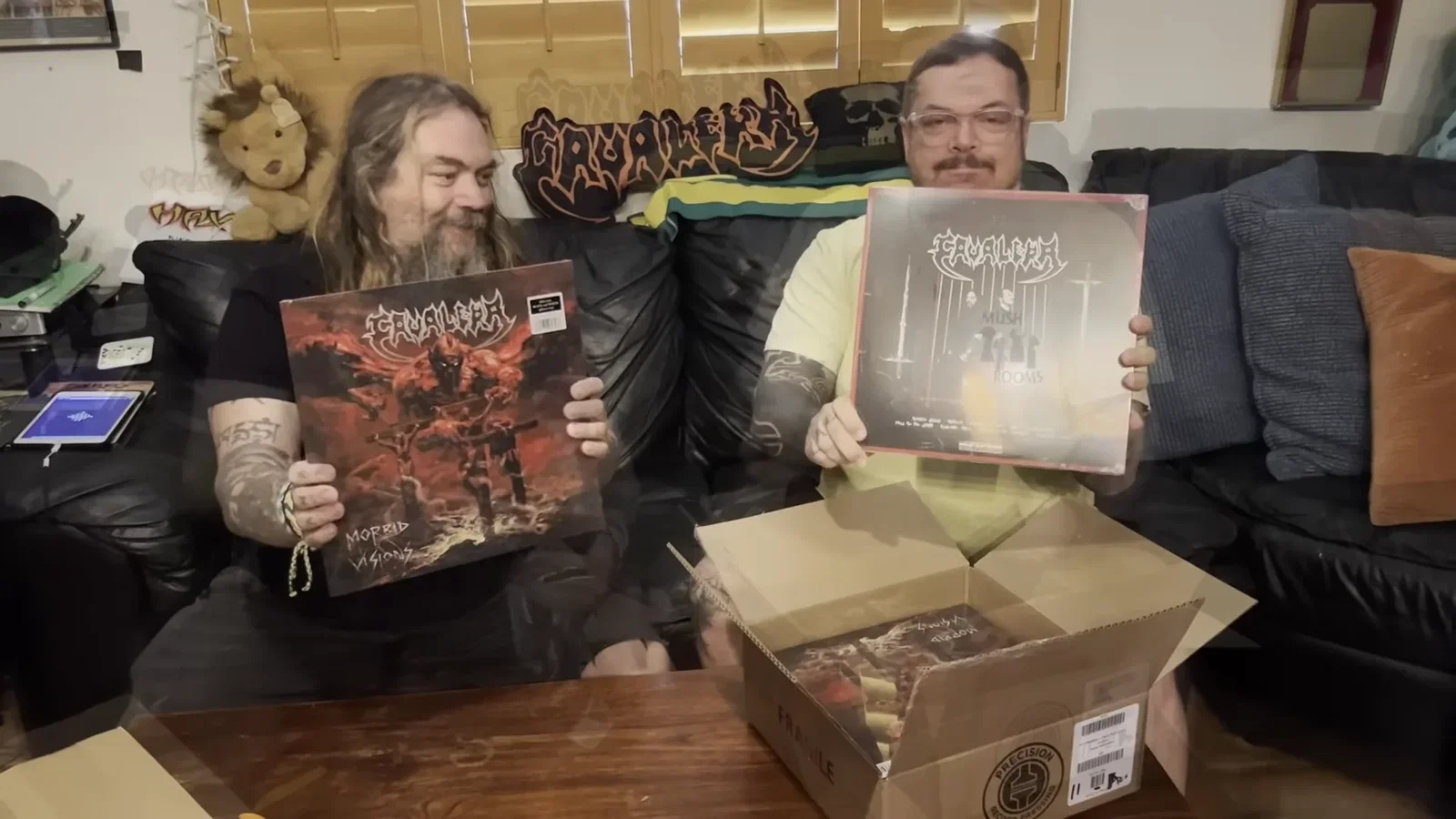 Cavalera: il video unboxing delle versioni riregistrate di "Morbid Visions" e "Bestial Devastation"