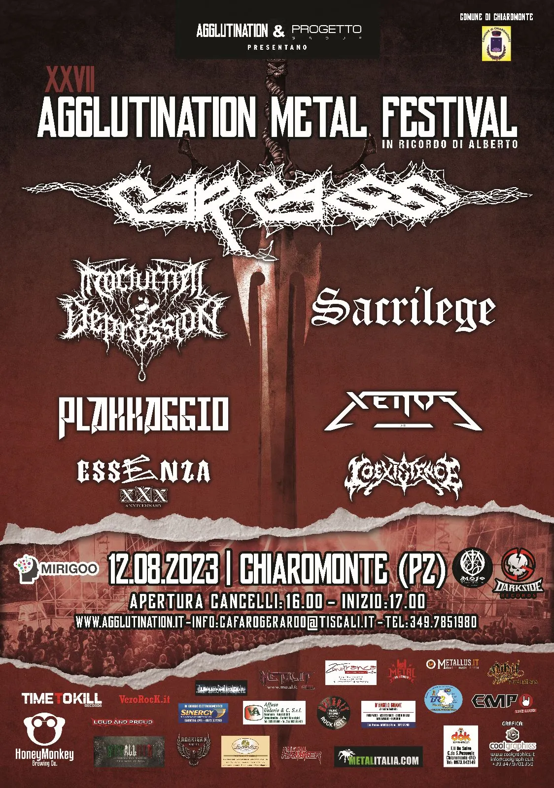 Concorso: vinci biglietti per l'Agglutination Metal Festival