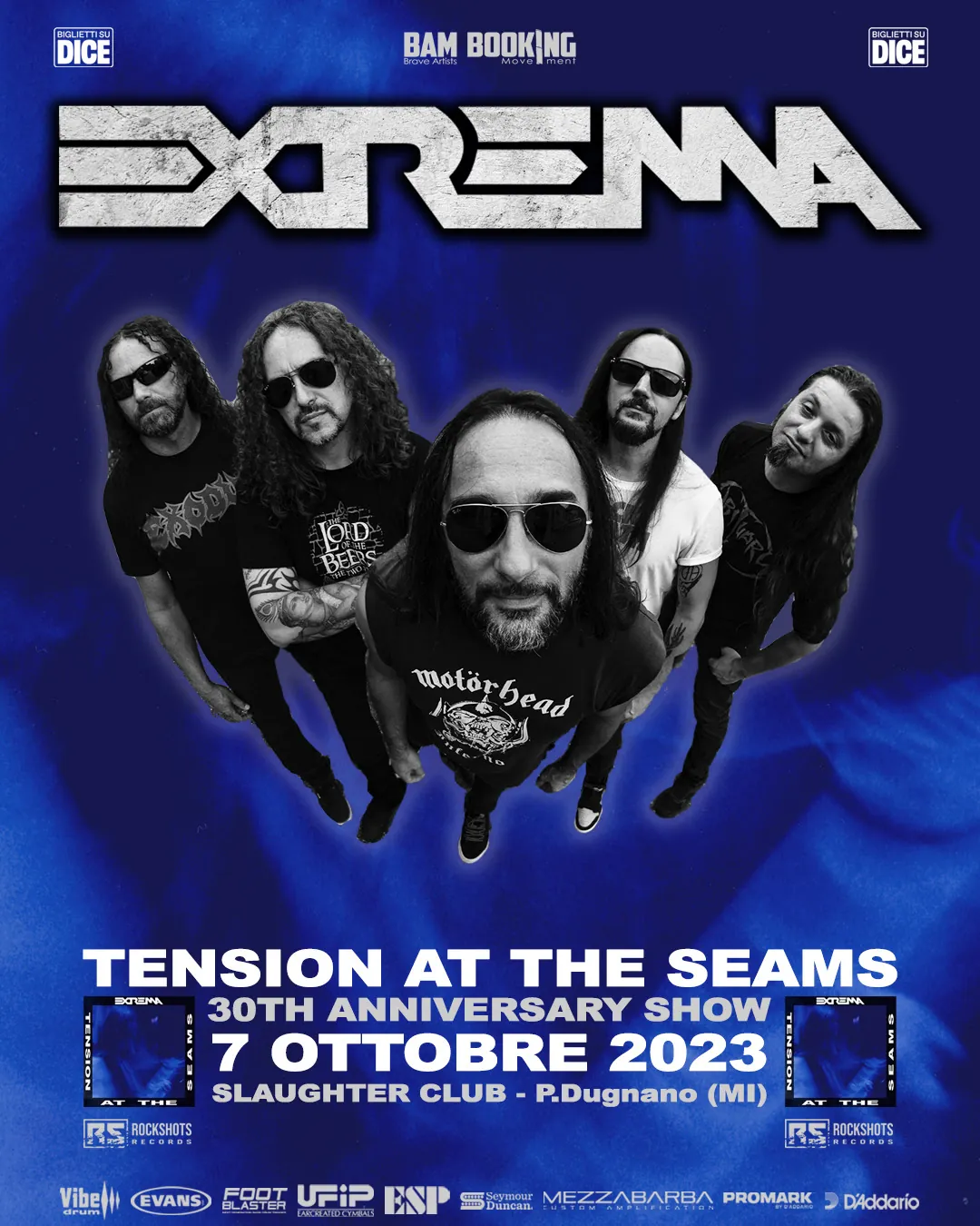 Extrema: uno show speciale per il 30esimo di "Tension At The Seams"