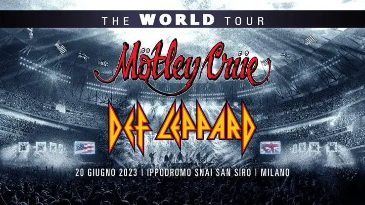 Live Report: Motley Crüe+Def Leppard @Ippodromo Snai San Siro, Milano – 20/06/2023