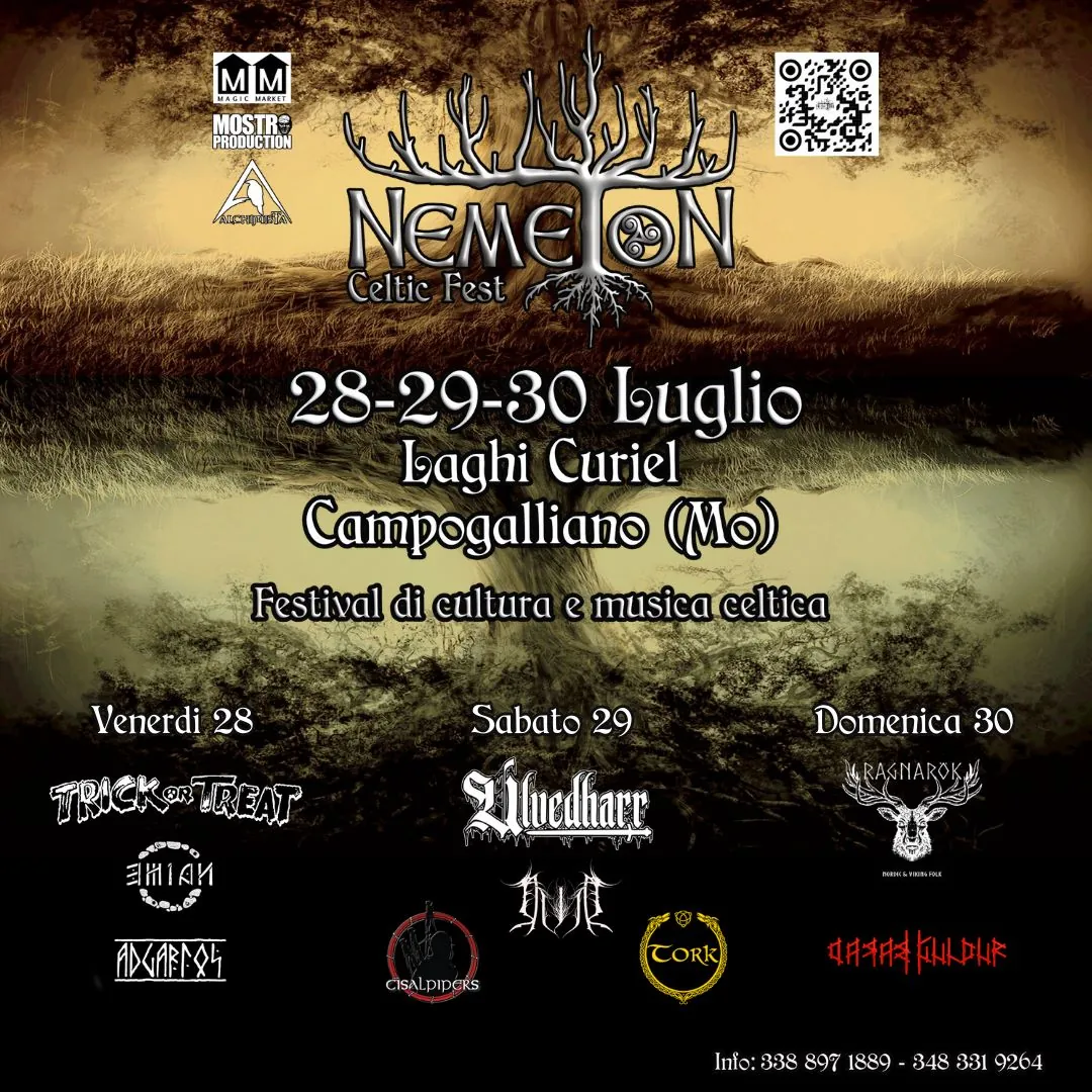 Nemeton Celtic Fest: le info del nuovo festival a ingresso gratuito