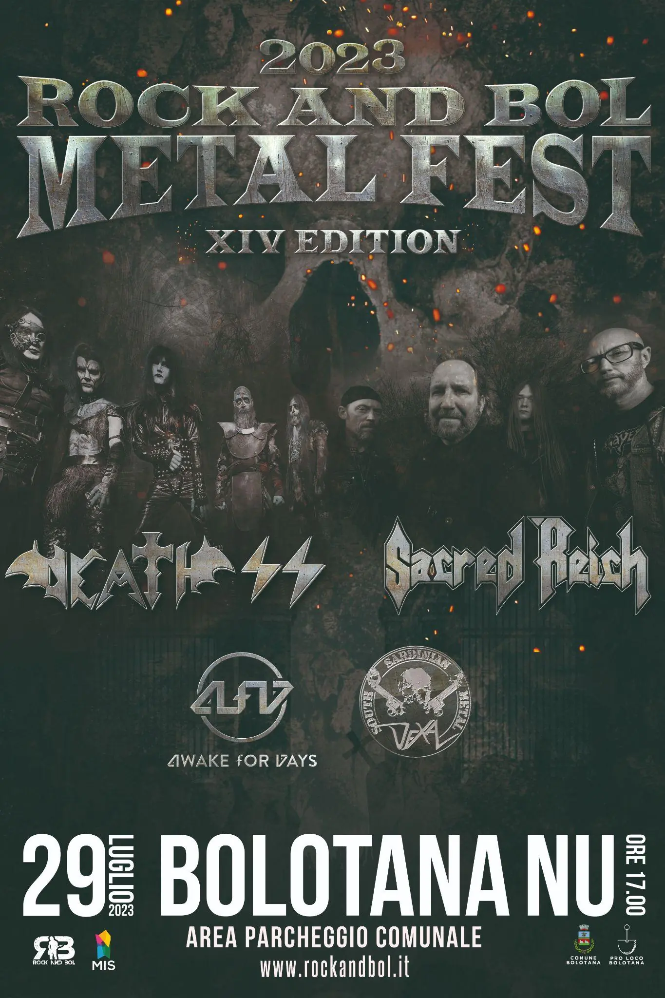 Death SS: con Sacred Reich e altri dal vivo in Sardegna domani, 29 luglio