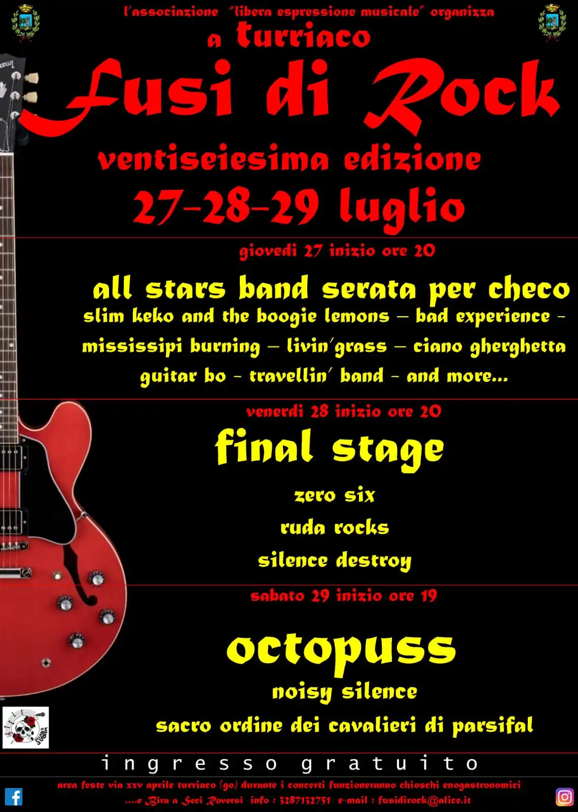 Fusi di Rock: pronta la ventiseiesima edizione