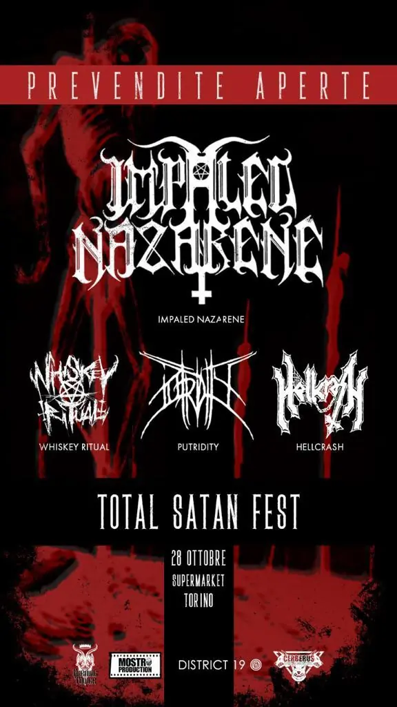 Total Satan Fest: aperte le prevendite