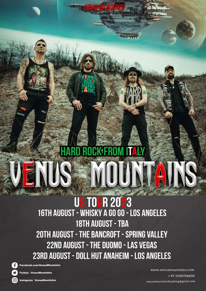 locandina date USA Venus Mountains