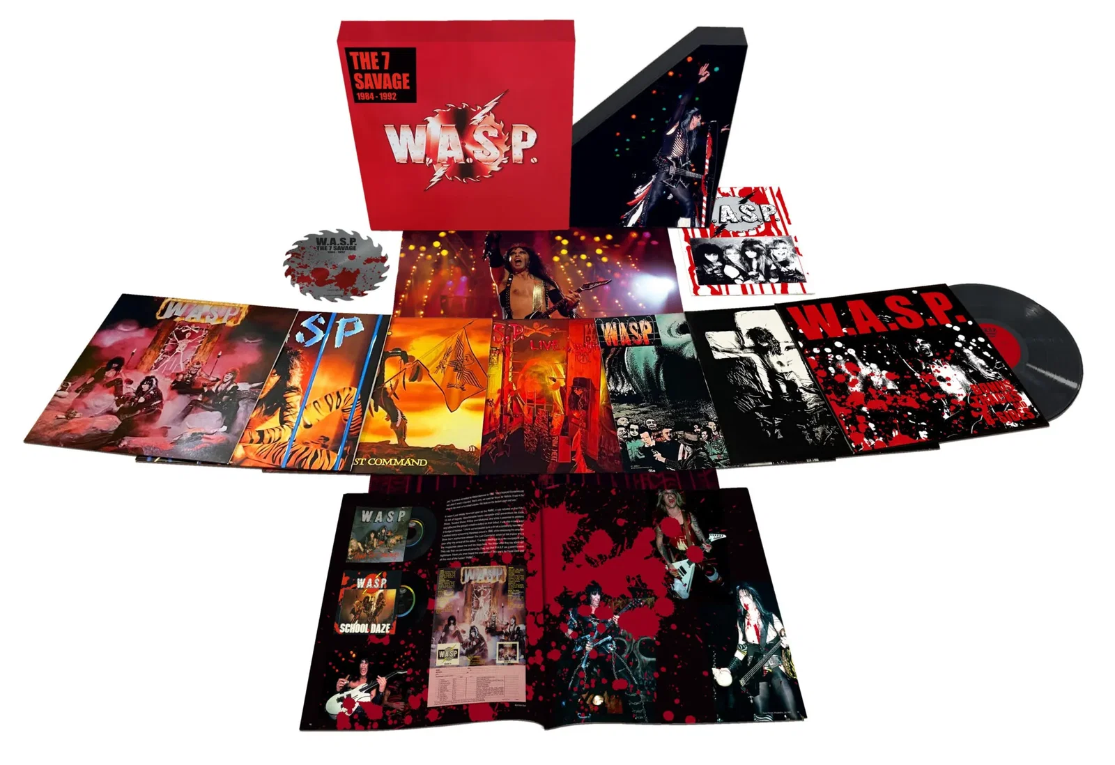 W.A.S.P.: in arrivo il boxset "The 7 Savage 1984 - 1992"