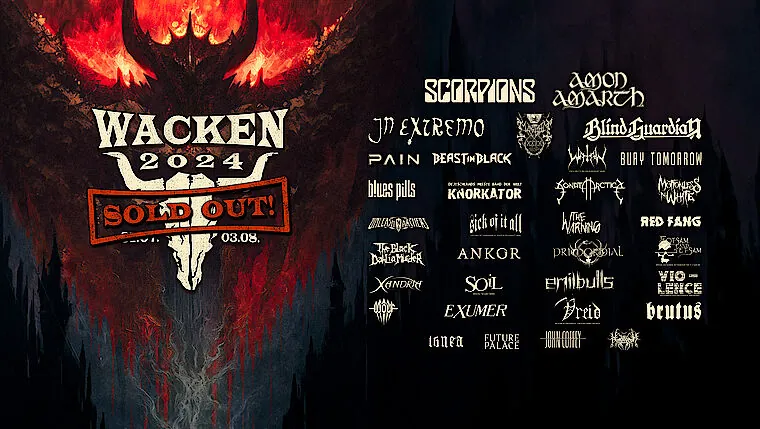 Wacken: sold out l'edizione 2024
