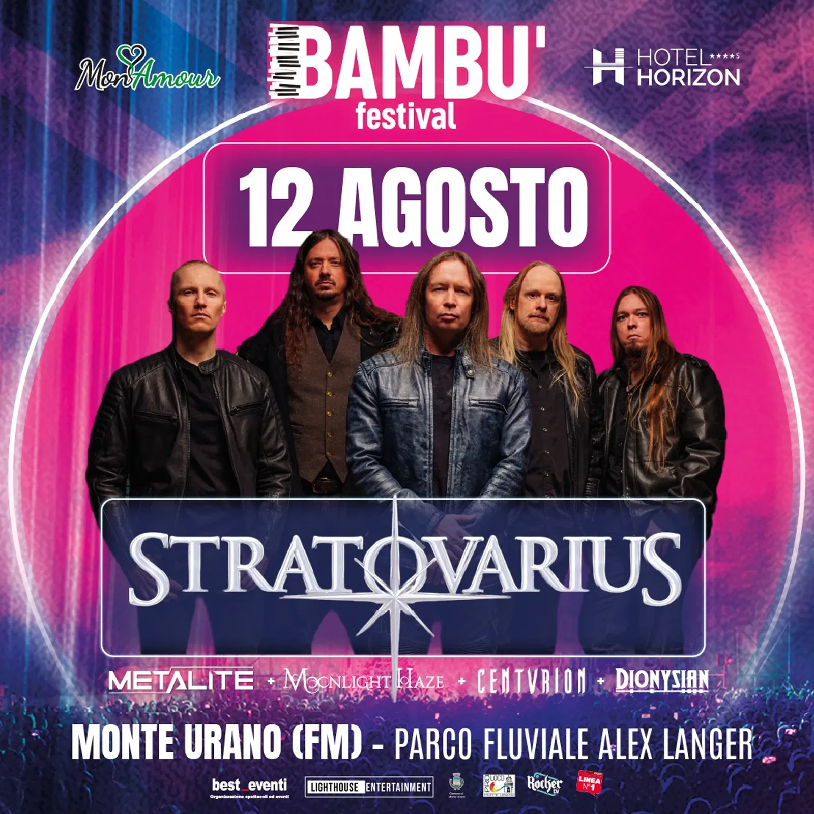 Live Report: Stratovarius – Moonlight Haze – Metalite – Centvrion – Dionysian @ Bambù Festival, Monte Urano (FM) – 12/08/2023