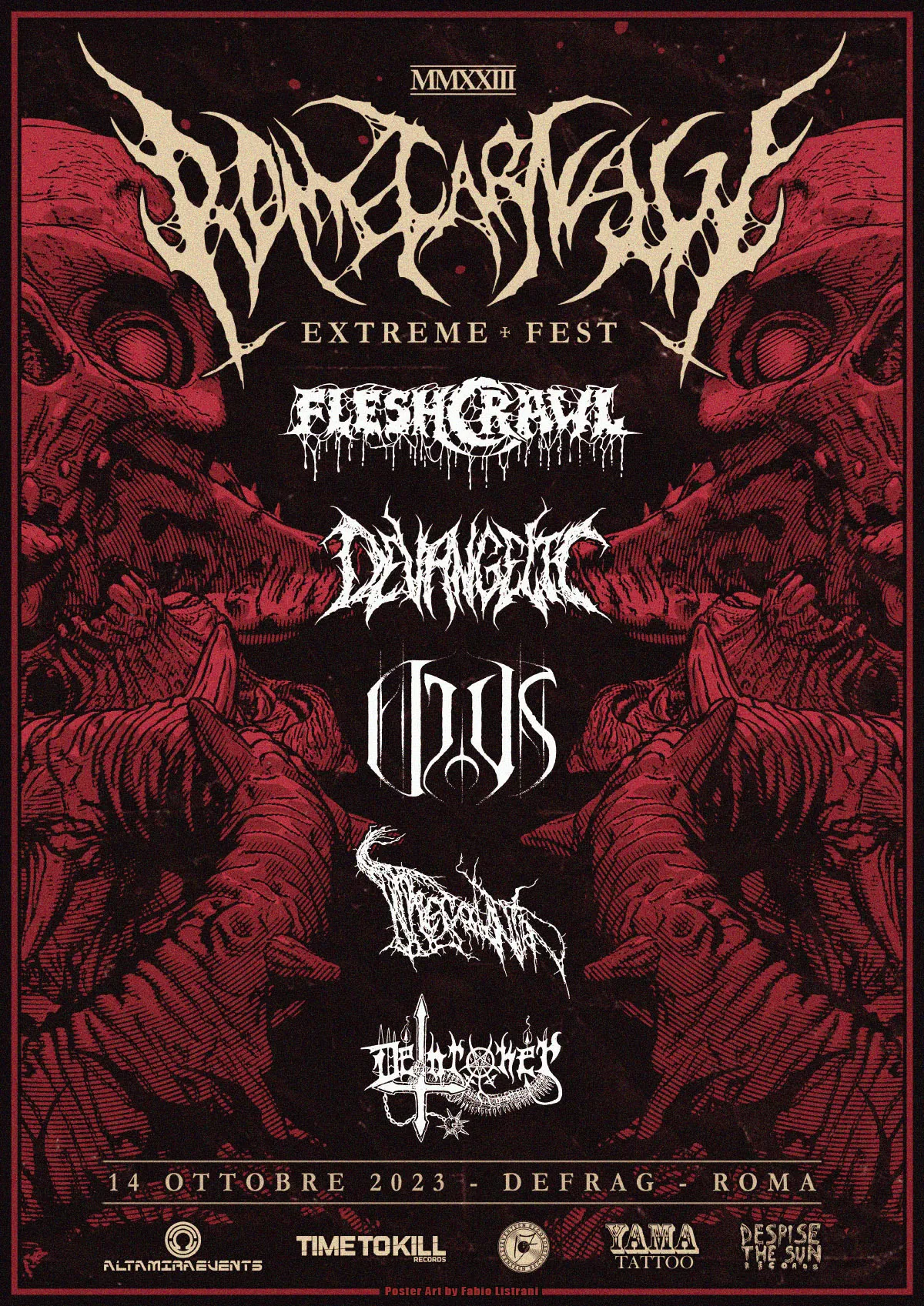 Carnage Extreme Fest: nasce a Roma il festival black & death