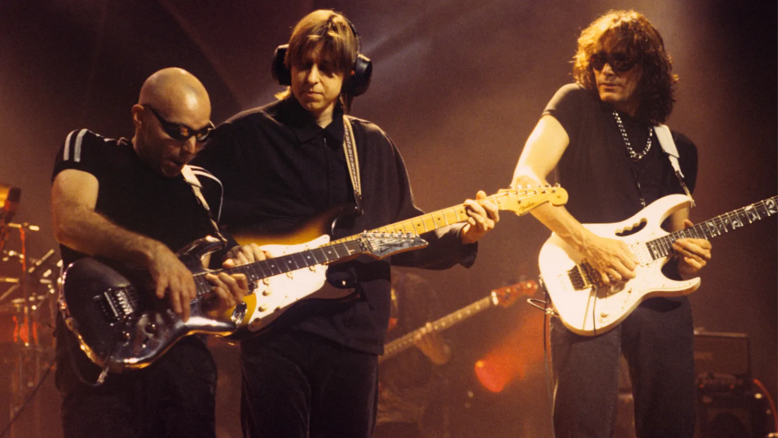 G3: dopo 30 anni, Joe Satriani, Eric Johnson e Steve Vai di nuovo insieme