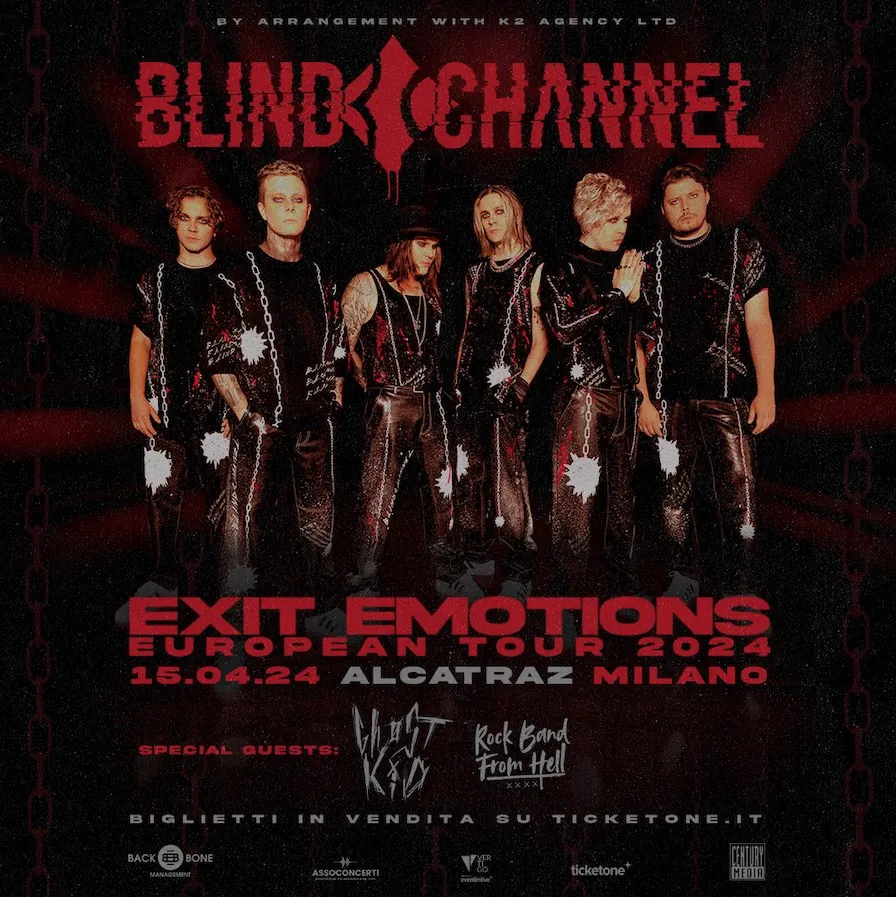 Blind Channel: una data a Milano ad aprile 2024