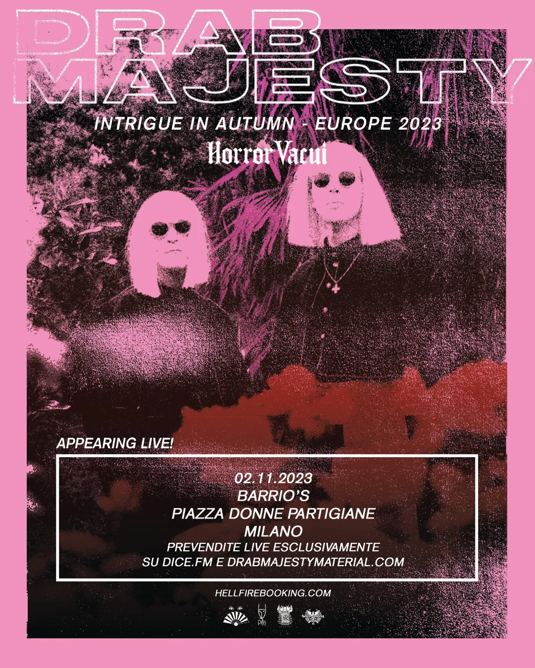 Horror Vacui: di supporto ai Drab Majesty
