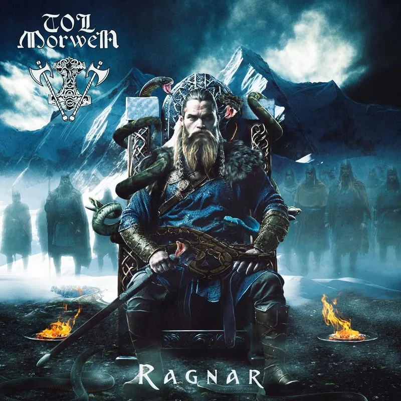 La copertina del nuovo singolo dei Tol Morwen, "Ragnar"